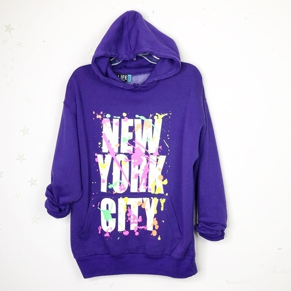 Life authentic apparel purple hoodie - Picture 5 of 8